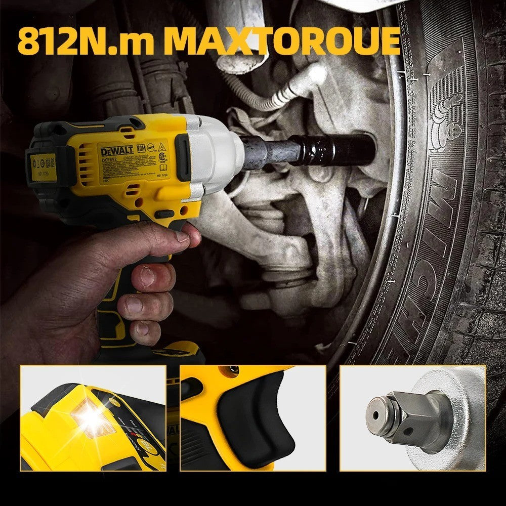 Avvitatore ad Impulsi DeWalt DCF892 20V 812 N.m Professionale Senza Batteria