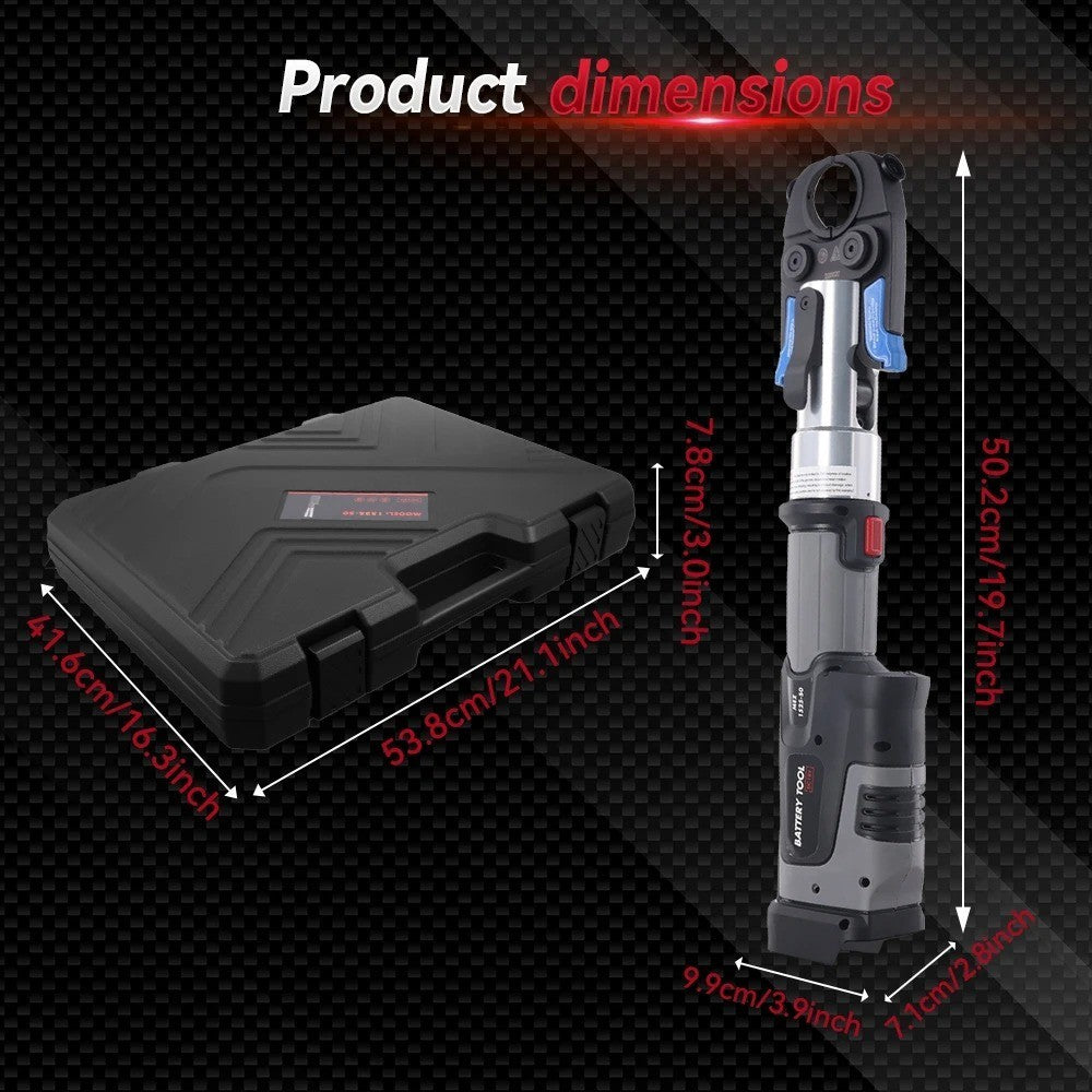 Pressatrice Elettrica Tubi PODOFO Kit Crimpatrice Multistrat Rame U16 U20 U25 U