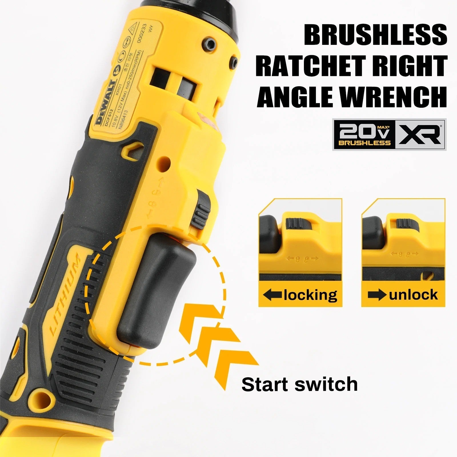 Chiave a cricchetto elettrica Dewalt DCF512 20V Brushless 95Nm