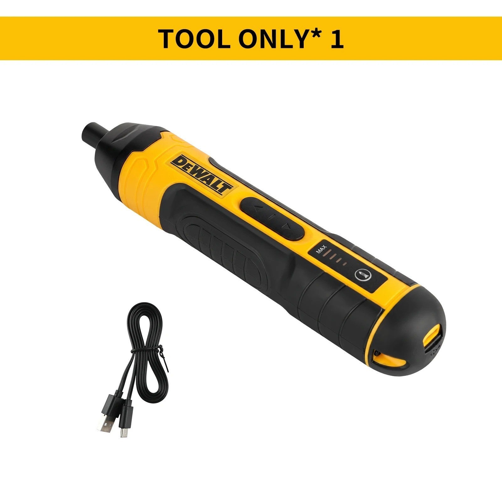 Cacciavite elettrico senza fili DEWALT 1300mAh ricaricabile, trapano regolabile