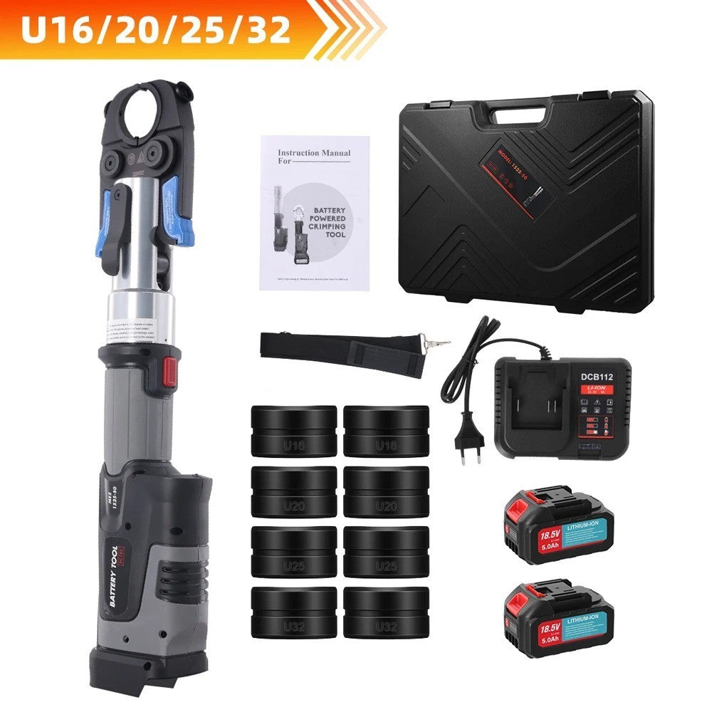 Pressatrice Elettrica Tubi PODOFO Kit Crimpatrice Multistrat Rame U16 U20 U25 U