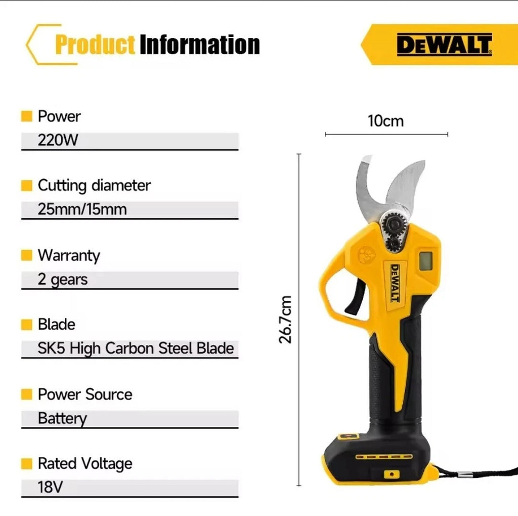 Dewalt Elektroschere (Ohne Akku)