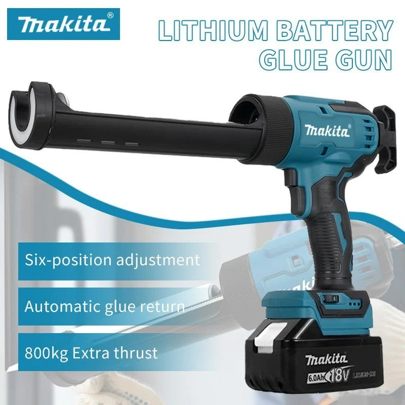 Makita pistola per silicone a batteria con led 18V (batteria non inclusa)