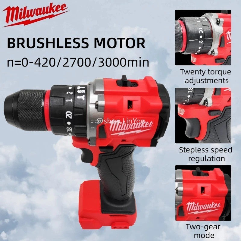 Milwaukee Trapano a percussione senza spazzole Trapano elettrico