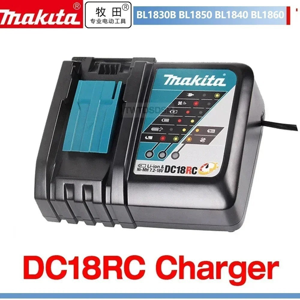 Caricabatterie Rapido Originale Makita DC18RC – Serie LXT Lithium-Ion