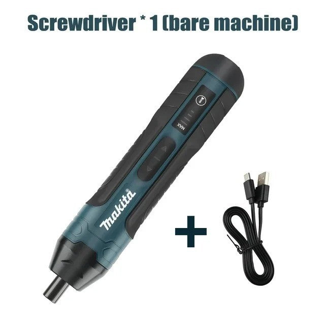 Cacciavite elettrico a batteria Makita 1300mah Regolazione ricaricabile Trapano