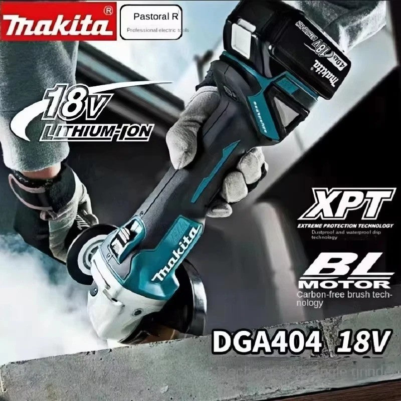Makita Smerigliatrice Angolare a Batteria 18V DGA404 125mm Batteria Non Inclusa