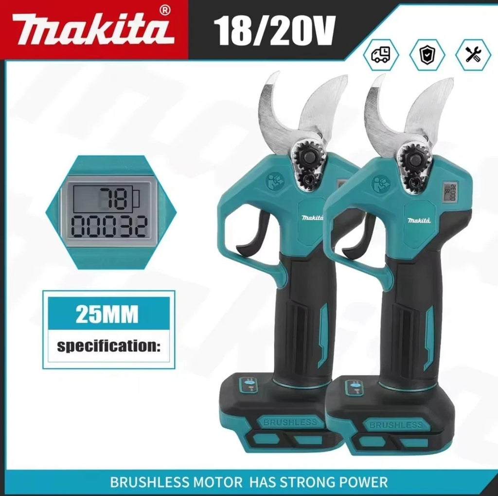 Cesoie Potatura Makita Brushless 20V – Nuovo Modello Senza Batteria, Taglio 45mm