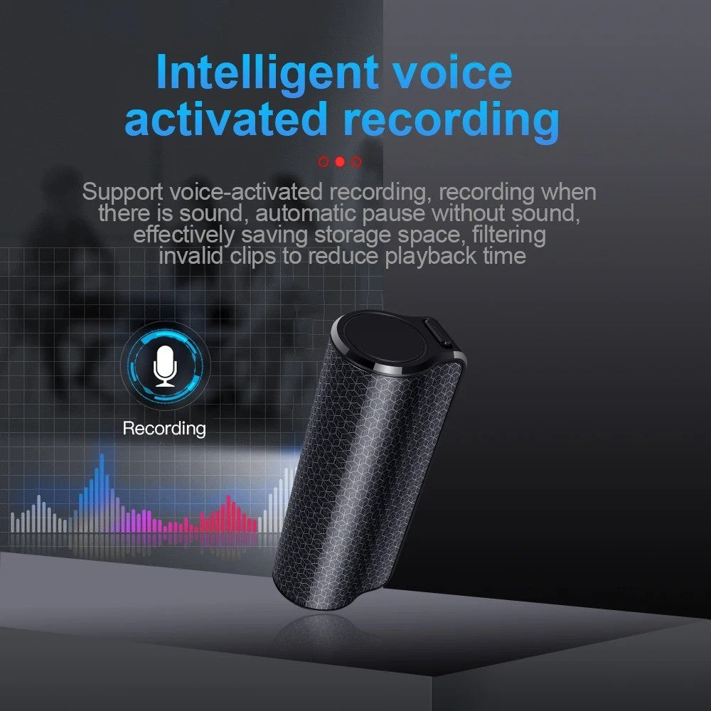 Micro registratore spia audio calamita attivazione vocale 40 giorni impermeabile