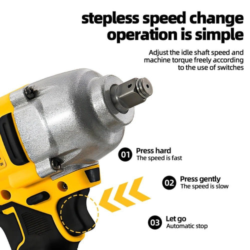 Avvitatore ad Impulsi DeWalt DCF892 20V 812 N.m Professionale Senza Batteria