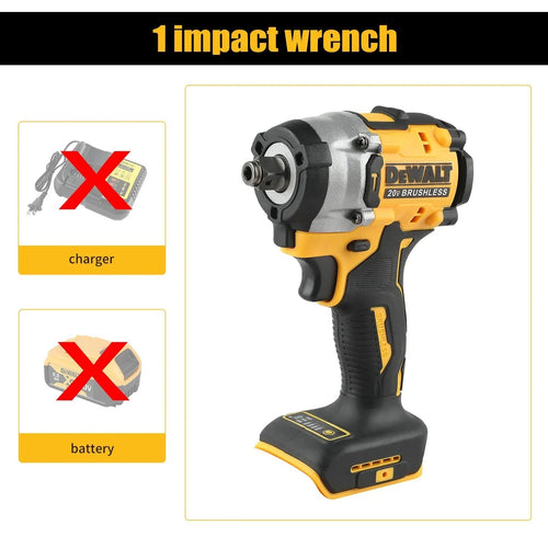 Avvitatore a Impulsi DEWALT DCF921 20V Atomic - 1/2" Brushless - Solo Corpo