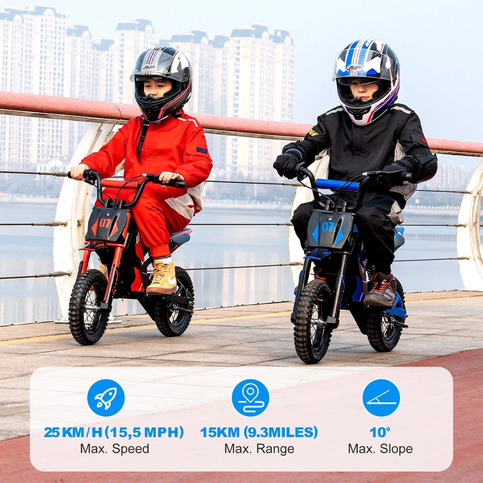 Moto Elettrica Bambini EVERCROSS EV12M 300W | 25km/h | 12" Cross Mini Motocross