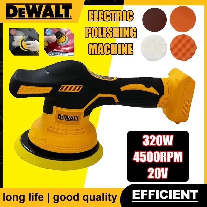 DeWalt DCM848 Lucidatrice Orbitale 18V/20V XR Brushless 125mm - Solo Corpo