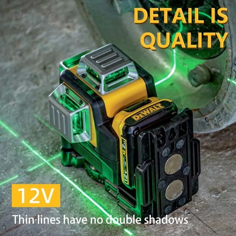 DeWalt DW089LG 3 Linien 360 Grad Laser-Kreuzlinienmessgerät