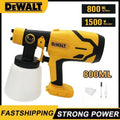 Dewalt 800ML Pistola a spruzzo elettrica a batteria Spruzzatore di vernice