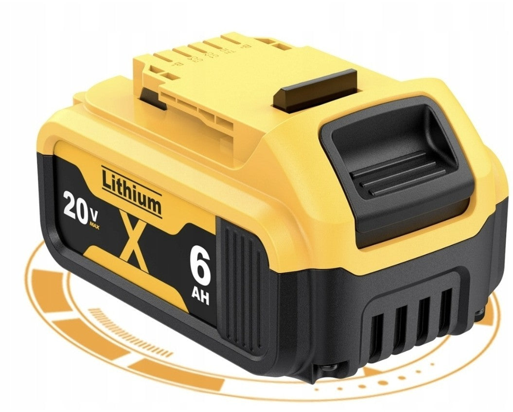 6000mAh Per Dewalt DCB200 20V Batteria DCB205 DCB206 DCB209 DCB181 DCB182 Sostit