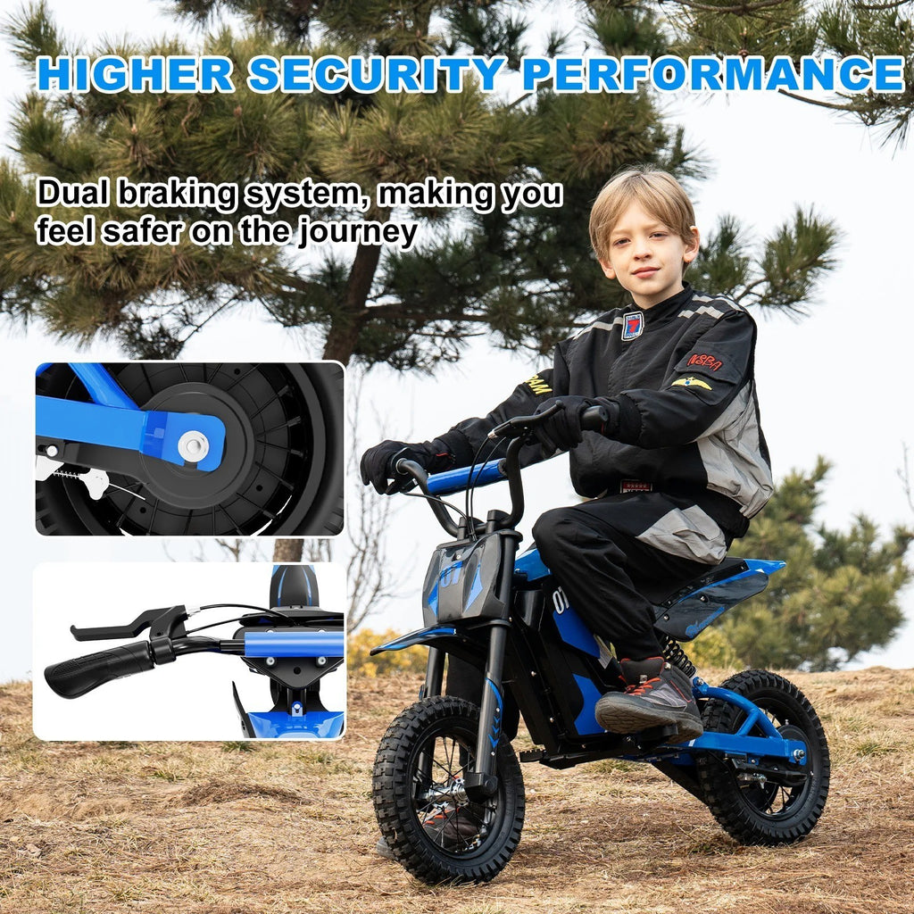 Moto Elettrica Bambini EVERCROSS EV12M 300W | 25km/h | 12" Cross Mini Motocross