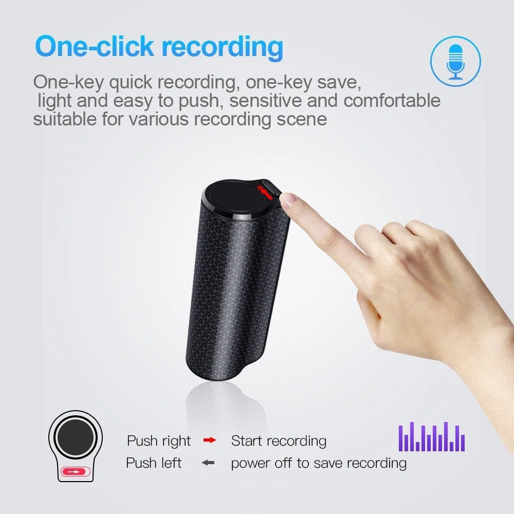 Micro registratore spia audio calamita attivazione vocale 40 giorni impermeabile
