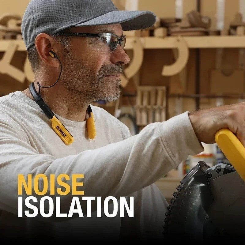 DEWALT Auricolare Bluetooth senza fili da lavoro Pro Cuffie con archetto