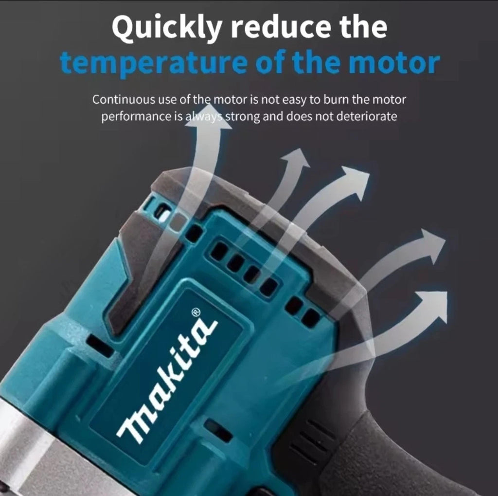 Makita Rivettatrice Elettrica Brushless 18V – Ugelli 3,2/4,0/4,8mm No Battery