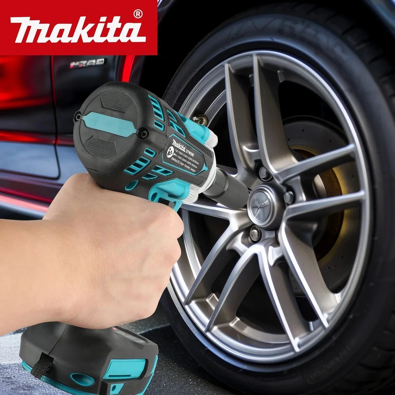 Makita DTW300Z 18V Schlagschrauber - Blau