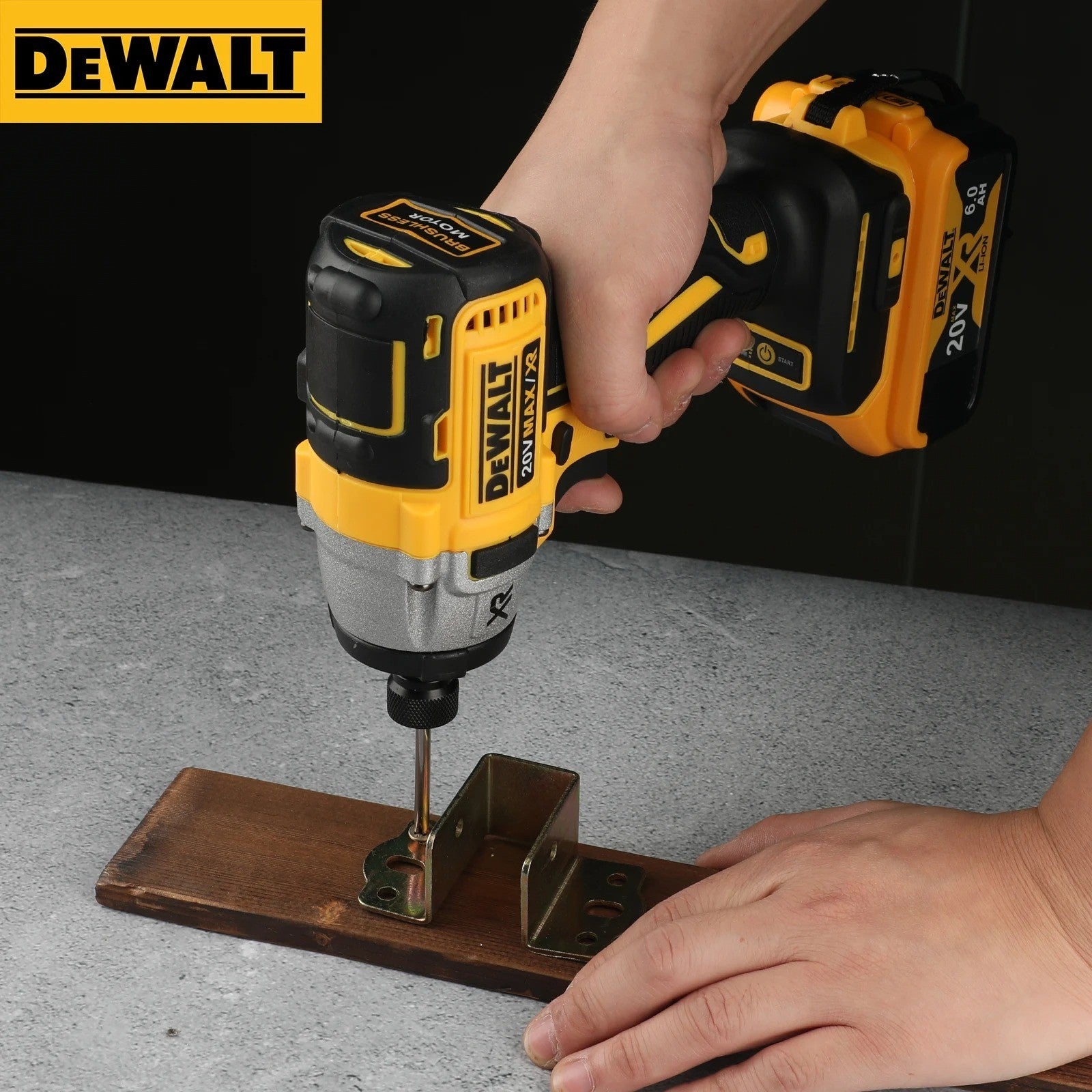 Dewalt DCD887 205N  avitatore a impulsi solo corpo (senza batteria)